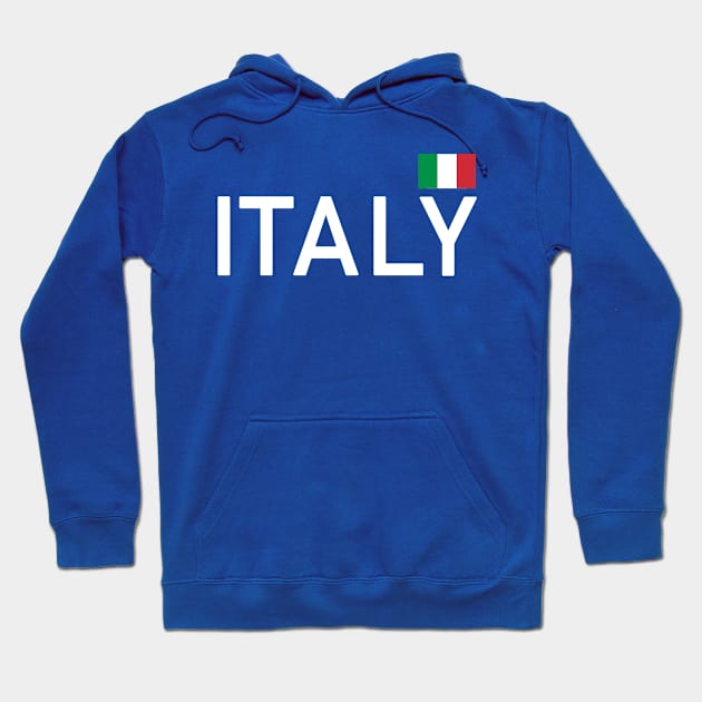 Italy Flag Italia Italian Italiano Sports Hoodie by E